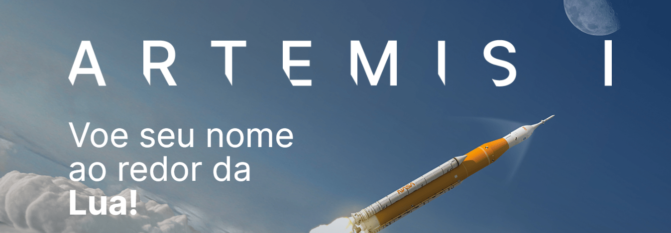 Envie seu nome para a Lua na Missão Artemis I da NASA