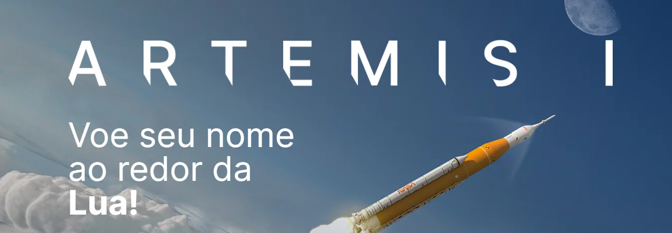 Envie seu nome para a Lua na Missão Artemis I da NASA
