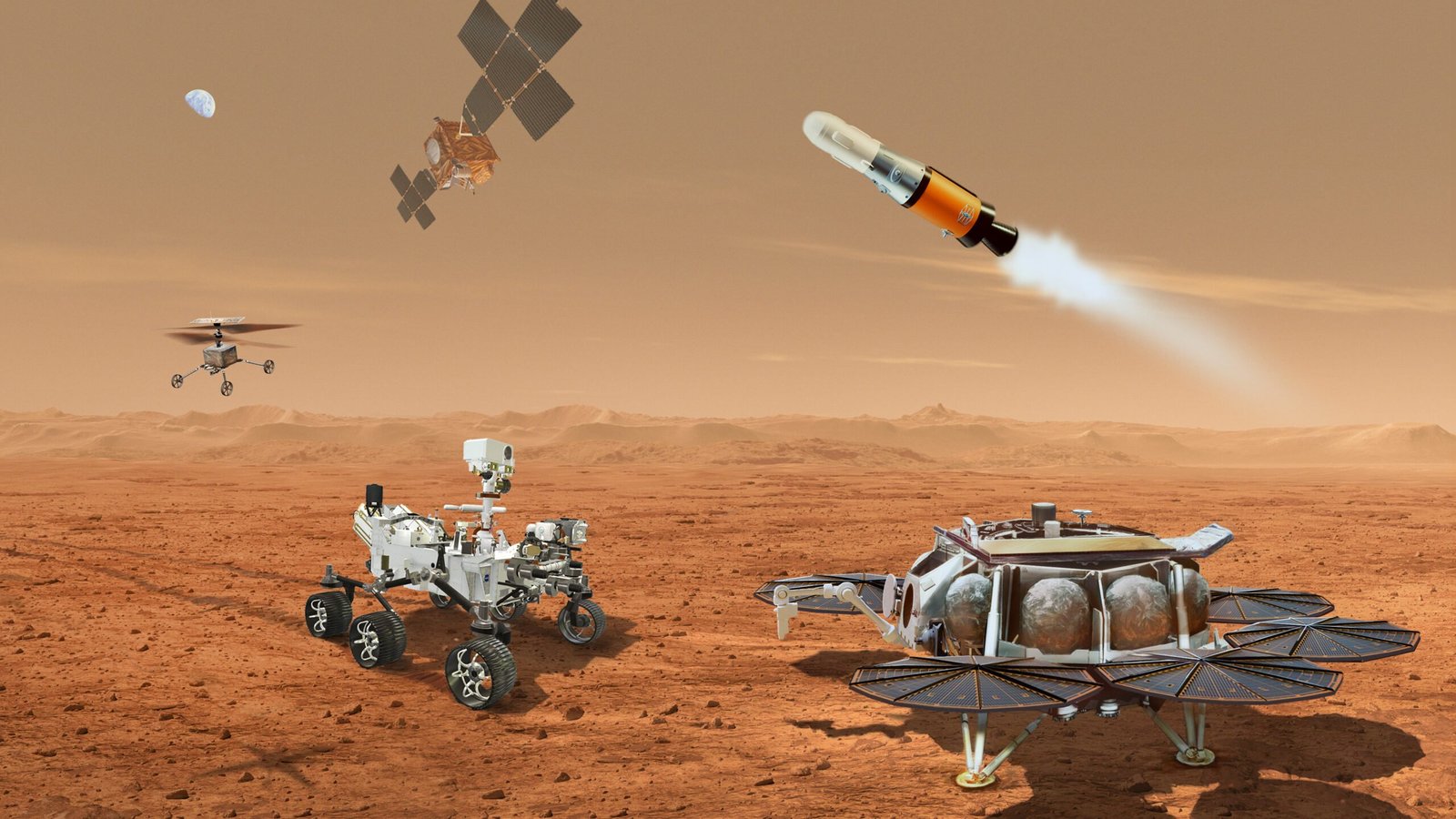 NASA pode adiar retorno de amostras de Marte para a Terra