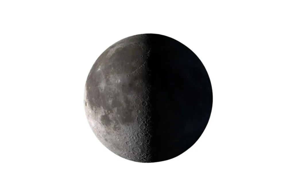 lua na fase quarto minguante