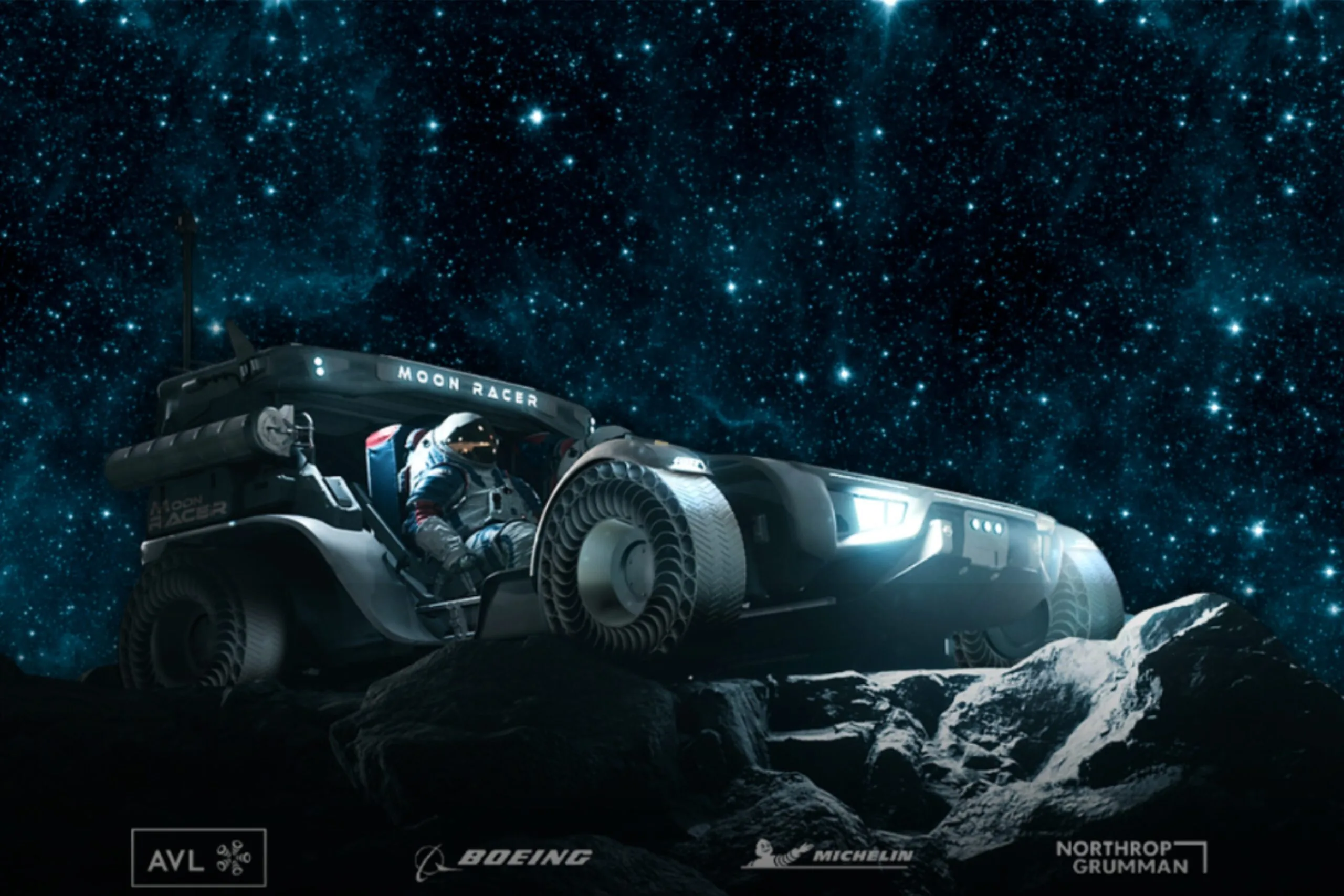 projeto racer carro lunar da nasa